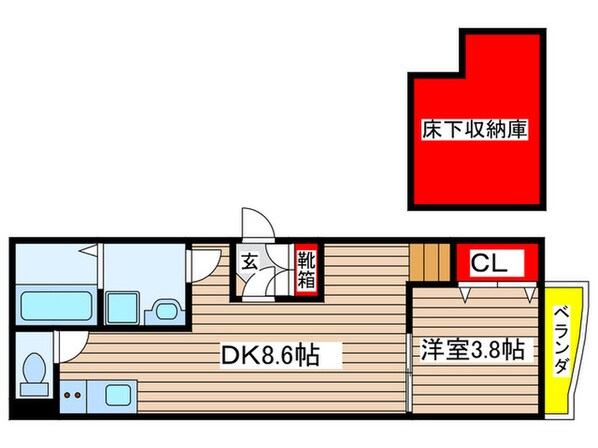 Prestige原の物件間取画像